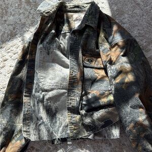 Camouflage Jacket with Pocket Detail